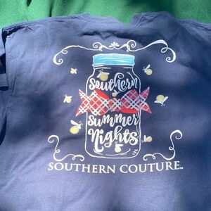 Southern couture TEE SHIRT. SOUTHERN SUMMER NIGHTS SIZE XL